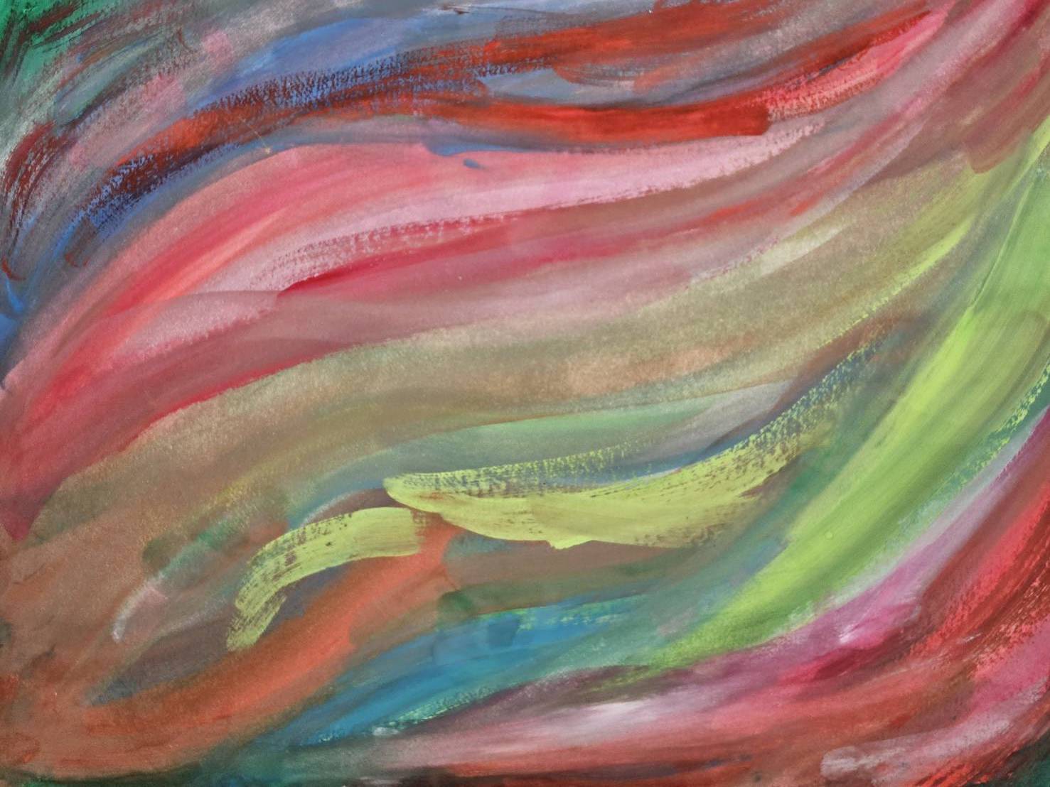 森の中のイラスト