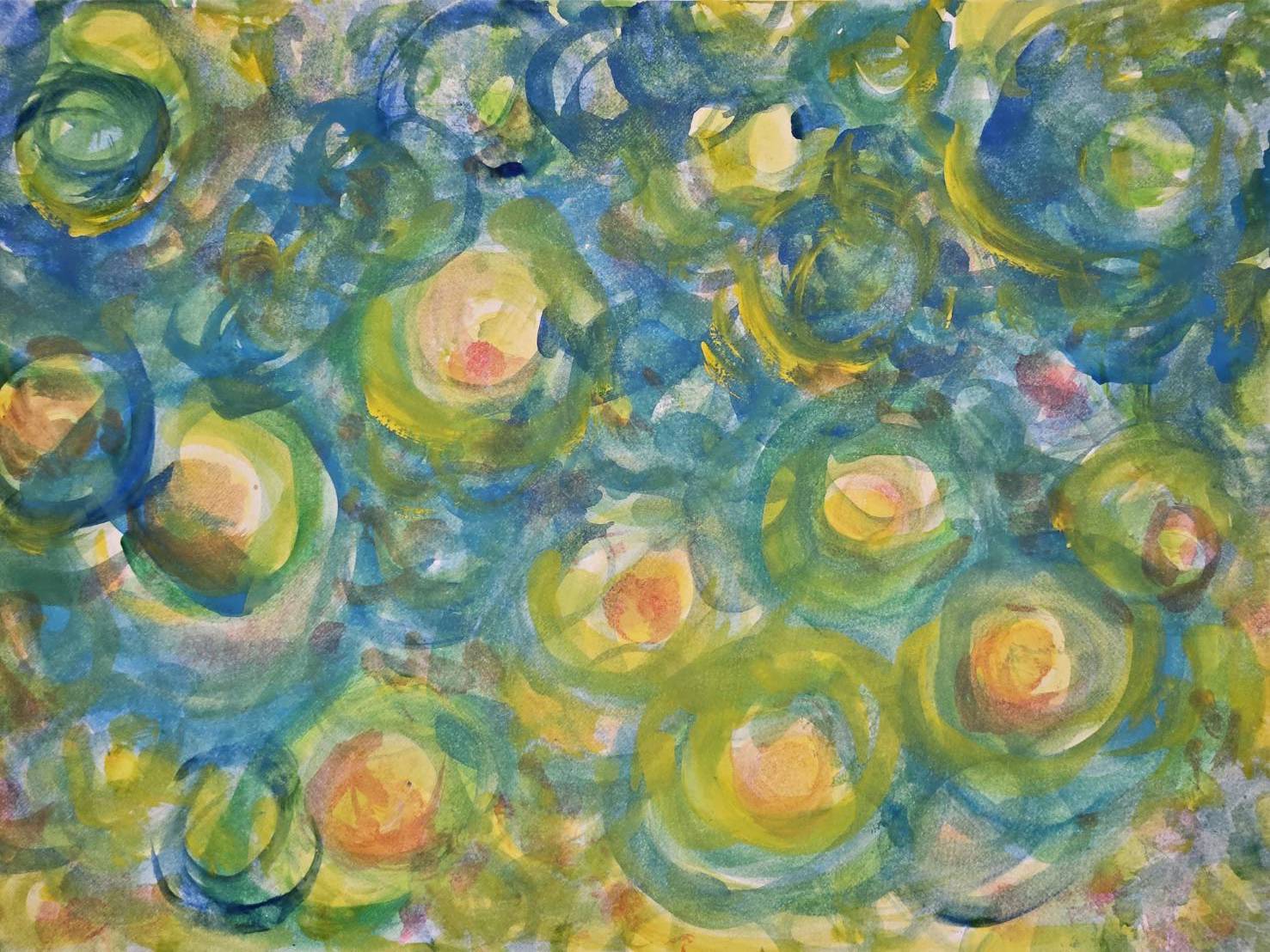 嵐のよるのイラスト